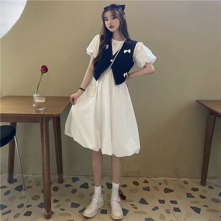 Set Đầm Nữ Phong Cách Vintage Thời Trang Cá Tính