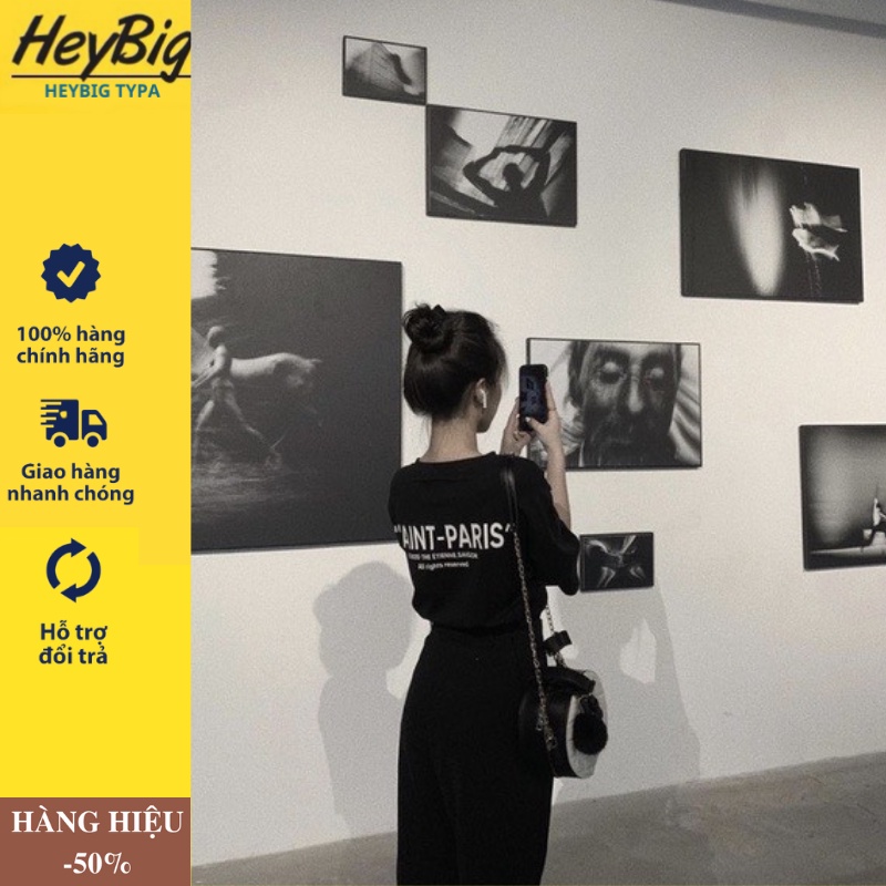 Áo Thun Tay Lỡ Form Rộng SAINT PARIS cotton 100% 4 chiều cao cấp Hottrend 2022 | BigBuy360 - bigbuy360.vn