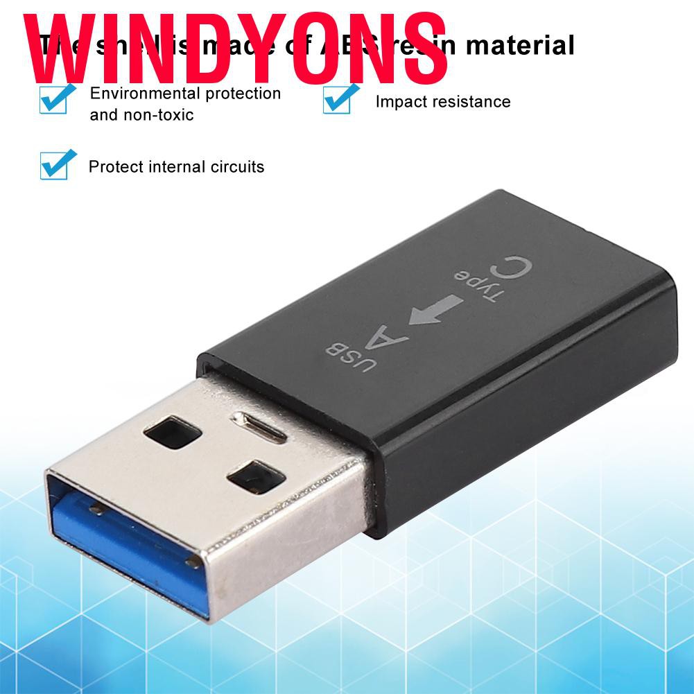 Đầu Chuyển Đổi 3 Cổng Usb 3.0 Windyons Type-c Sang Usb-a Cho Ổ Cứng Di Động | BigBuy360 - bigbuy360.vn