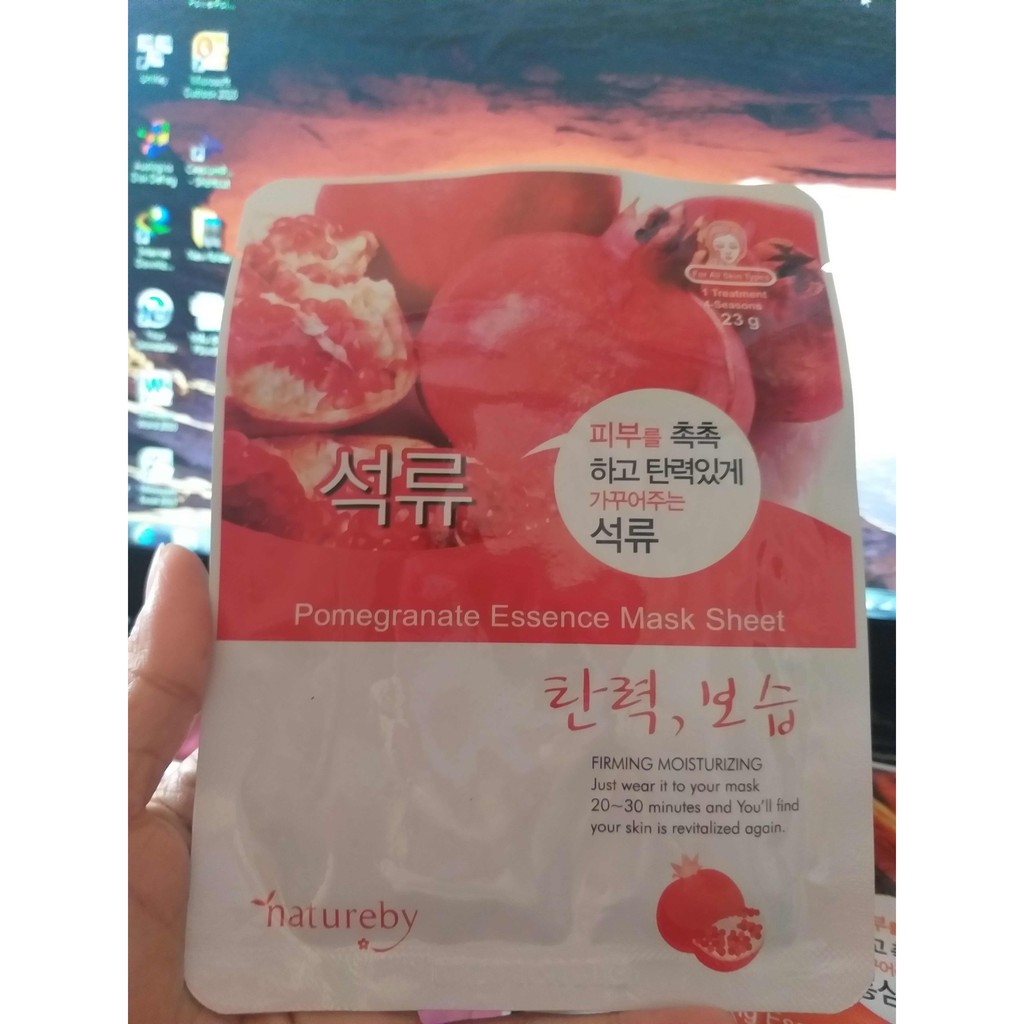 Mặt nạ NATUREBY KOREA ( giao hàng ngẩu nhiên)