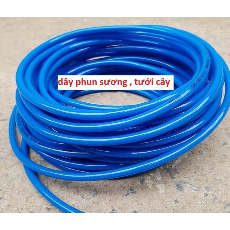 ống phun sương 8mm dùng làm phun sương,tưới cây rửa xe loại ống xịn