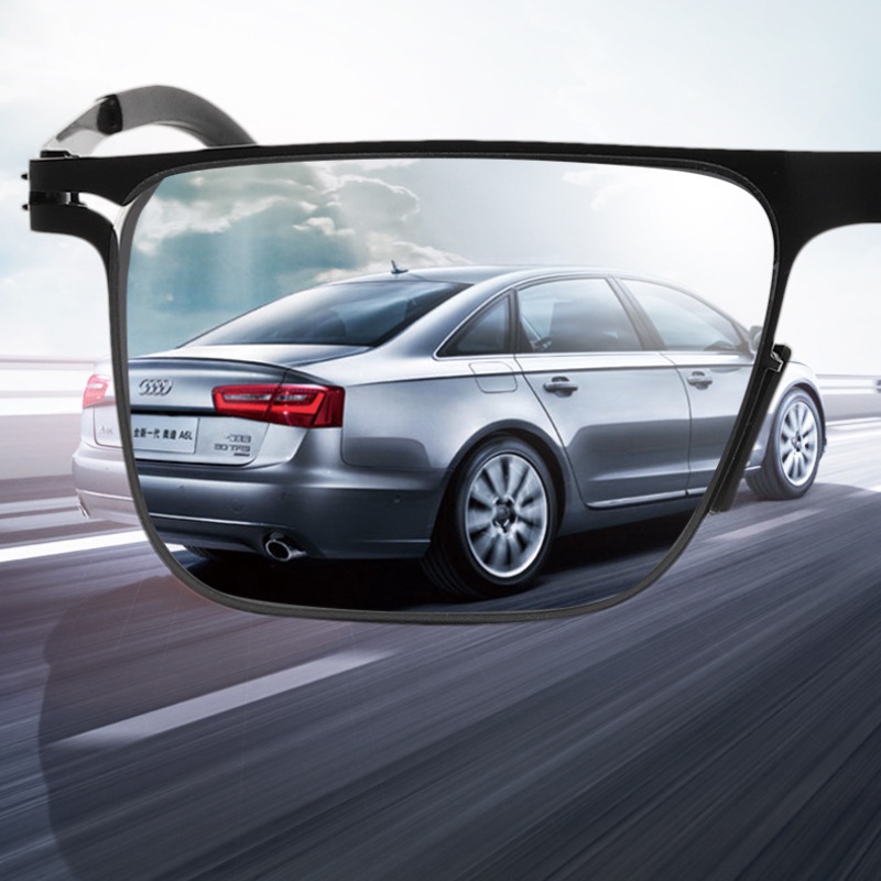 Kính Mát Phân Cực Chống Tia UV Gọng Thép Phối Da Thời Trang Phương Tây Cho Nam