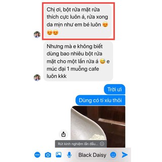Bột Rửa Mặt Black Daisy(Handmade)