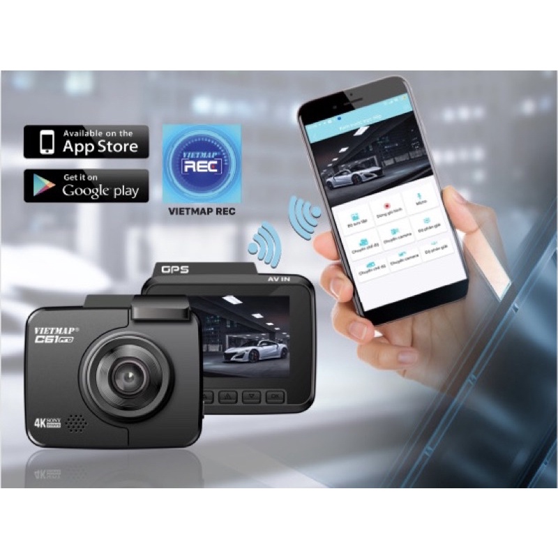 VietMap C61 Pro Nâng cấp âm thanh Camera hành trình Tại Đại Việt Auto | BigBuy360 - bigbuy360.vn