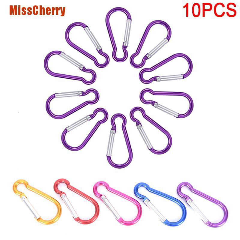 Bộ 10 Móc Hợp Kim Nhôm Đa Năng Chuyên Dùng Cho Leo Núi