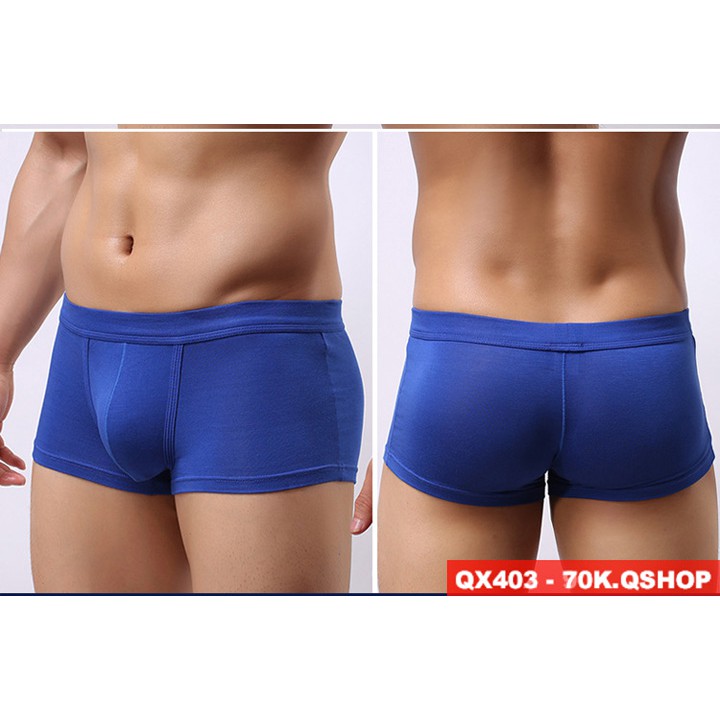 QUẦN BOXER THUN COTTON MỀM MẠI QX403