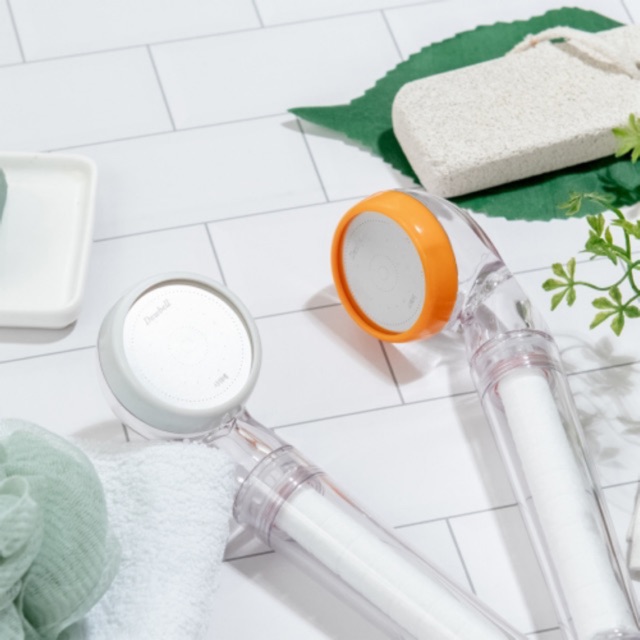 VÒI SEN LỌC NƯỚC, KHÁNG KHUẨN, LỌC CLO VÀ ION KIM LOẠI DEWBELL SHOWER CS100 ( TRẮNG)