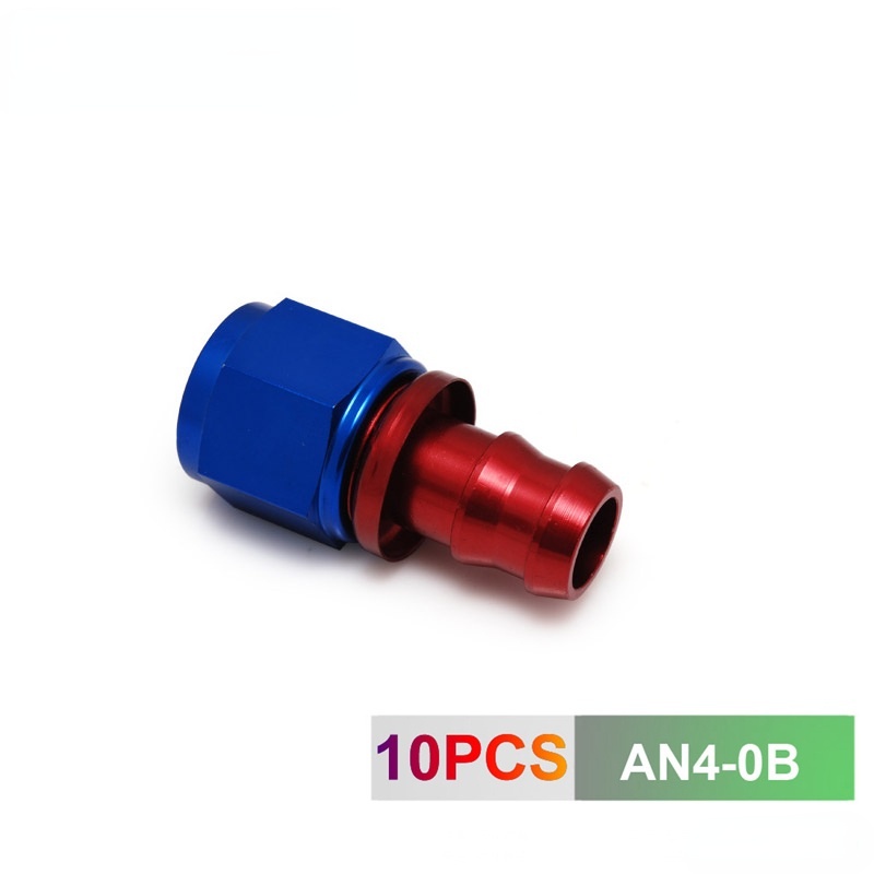 4AN AN4 4AN DẦU / NHIÊN LIỆU / GAS LINE HOSE END PUSH-ON MALE FITTING