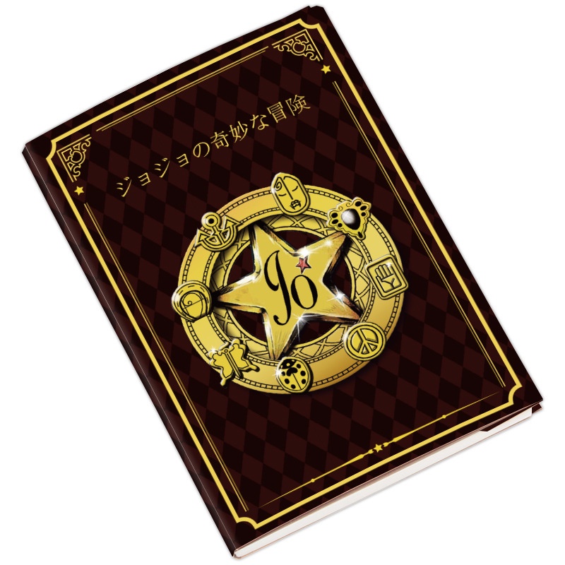 (150) Sổ tay JoJo's Bizarre Adventure Cuộc phiêu lưu bí ẩn anime chibi ghi chép học tập tiện lợi xinh xắn