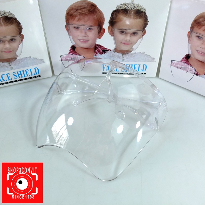 Kính chống dịch trong suốt PVC cho bé Face Shield