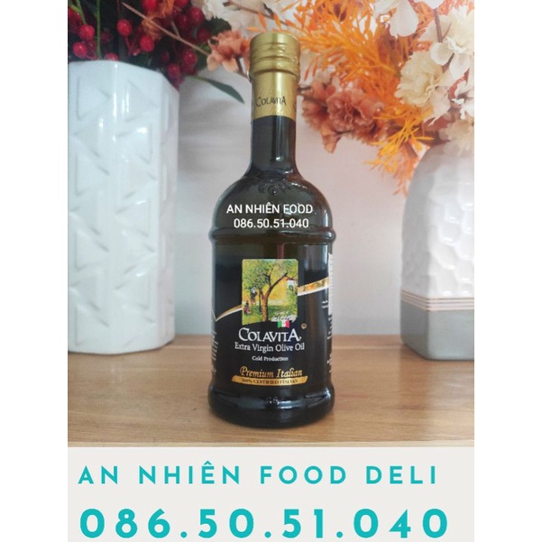 Dầu Ô Liu Nguyên Chất COLAVITA Oliu Extra Virgin Olive Oil 500M