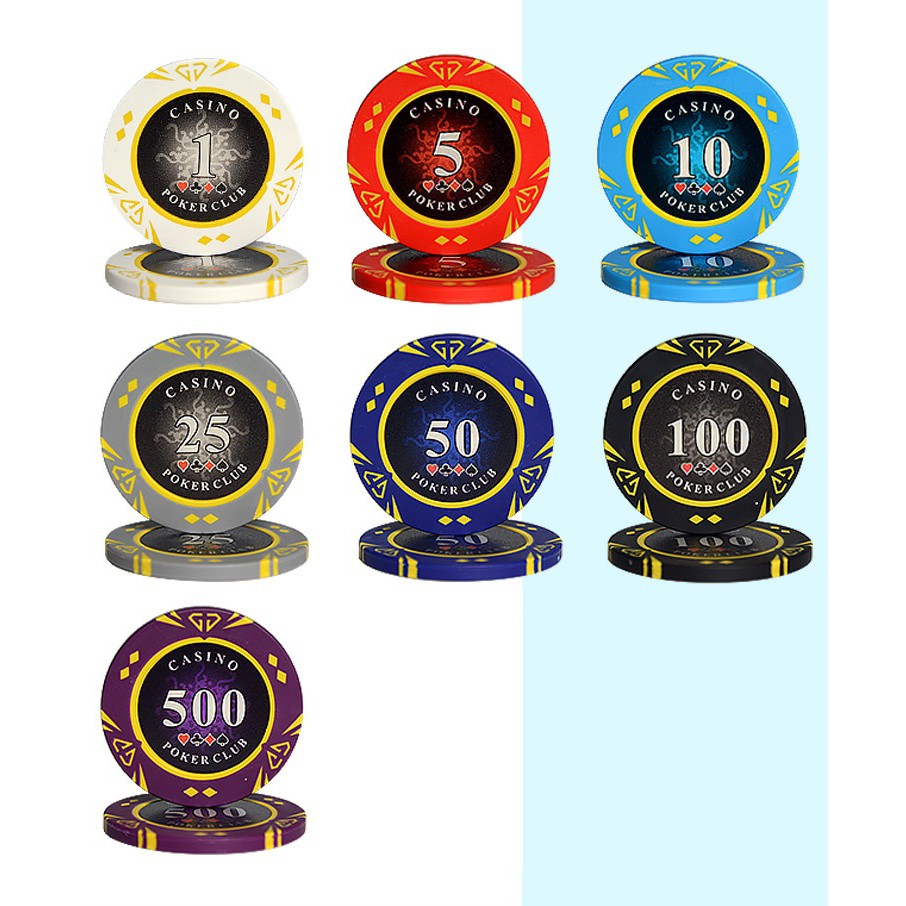 Chip/ Phỉnh Poker Casino cao cấp