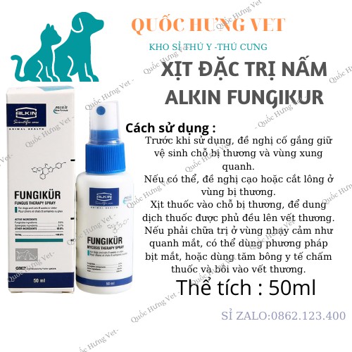 Fungikur xịt nấm