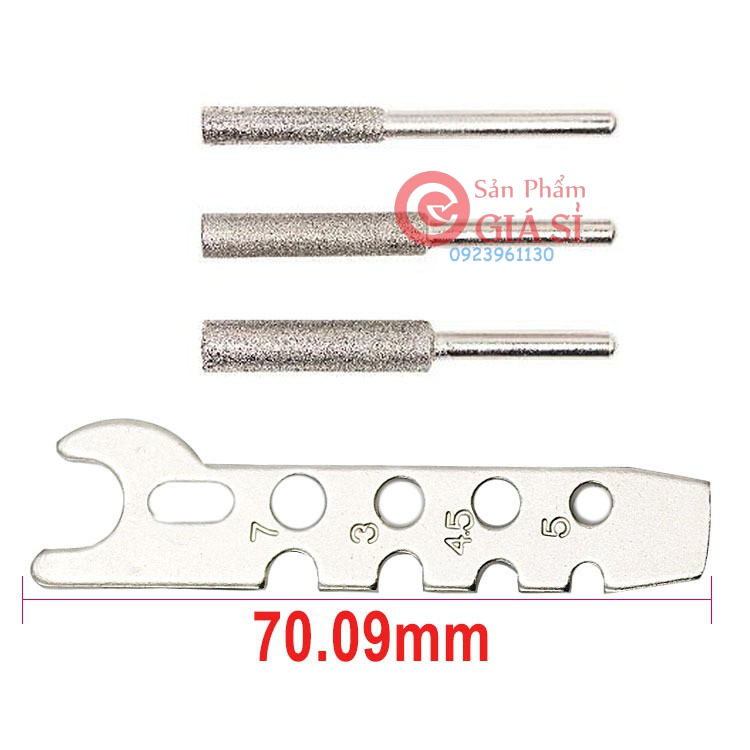 Bộ dụng cụ mài lưỡi cưa dùng cho máy khoan ( không bao gồm máy) ❤️freeship❤️