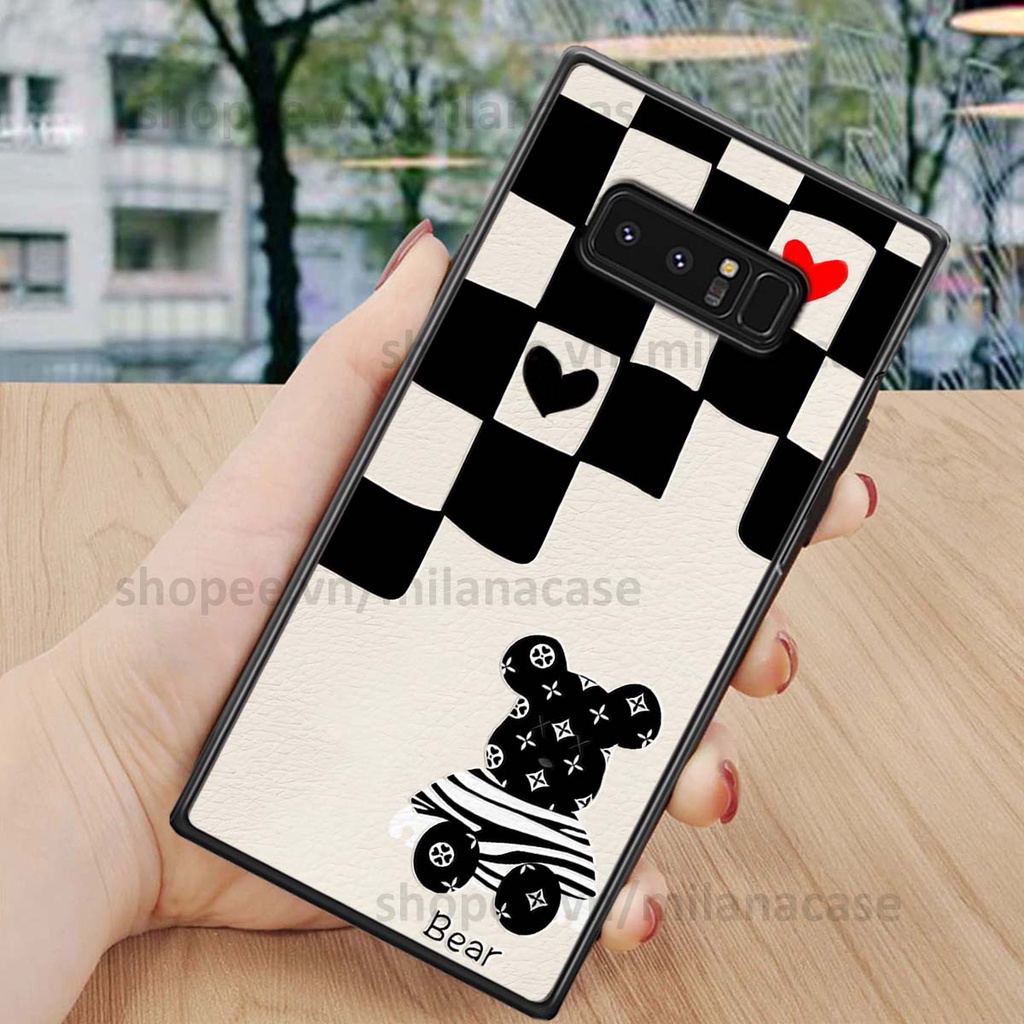 Ốp Samsung Note 8 gấu be@rBrick gấu Teddy Kaws siêu đẹp, phong cách, cá tính