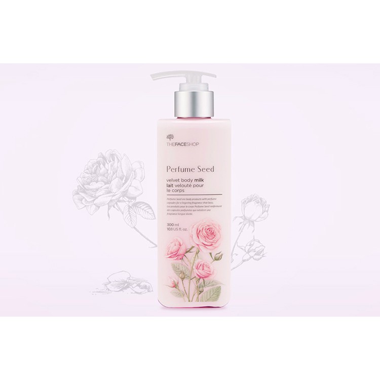 Sữa Dưỡng Thể Hương Nước Hoa PERFUME SEED VELVET BODY MILK 300ml