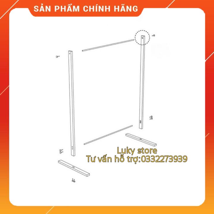 Kệ Treo Quần Ao , Giá Treo Quần Áo Thanh Đơn Dành Cho Học Sinh,Sinh Viên,Shop Thời Trang  ( Cam kết giống hình )