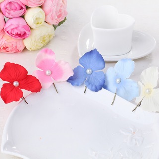 Cài tóc cánh hoa cẩm tú cầu
