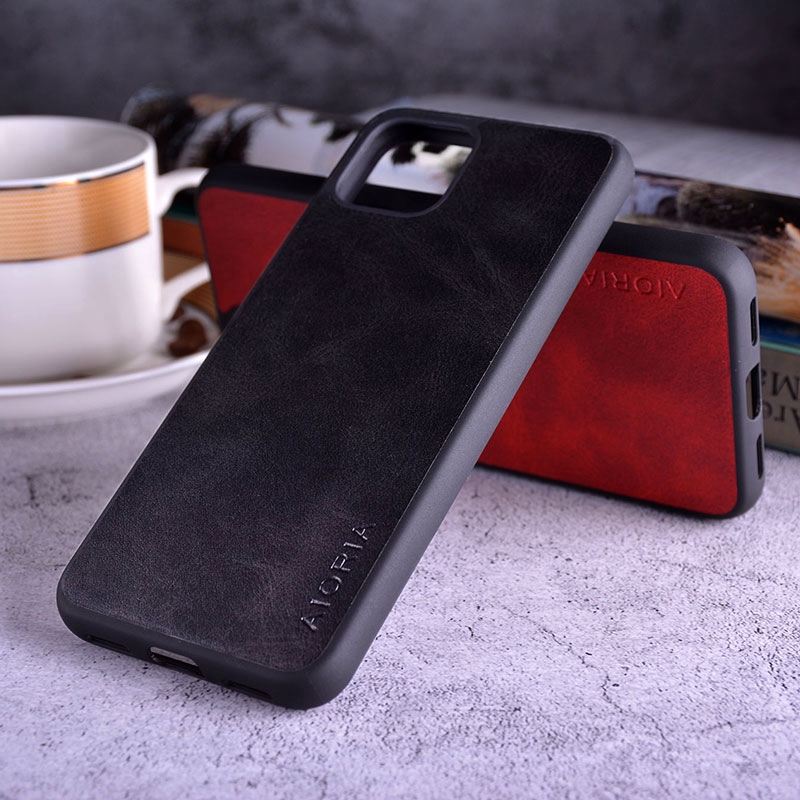 Bao Da Điện Thoại pu + pc + tpu Mềm Cho google pixel 4 4xl