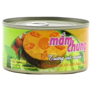 Combo 4  hộp Mắm Chưng Trứng Vịt Muối Vissan 200Gr