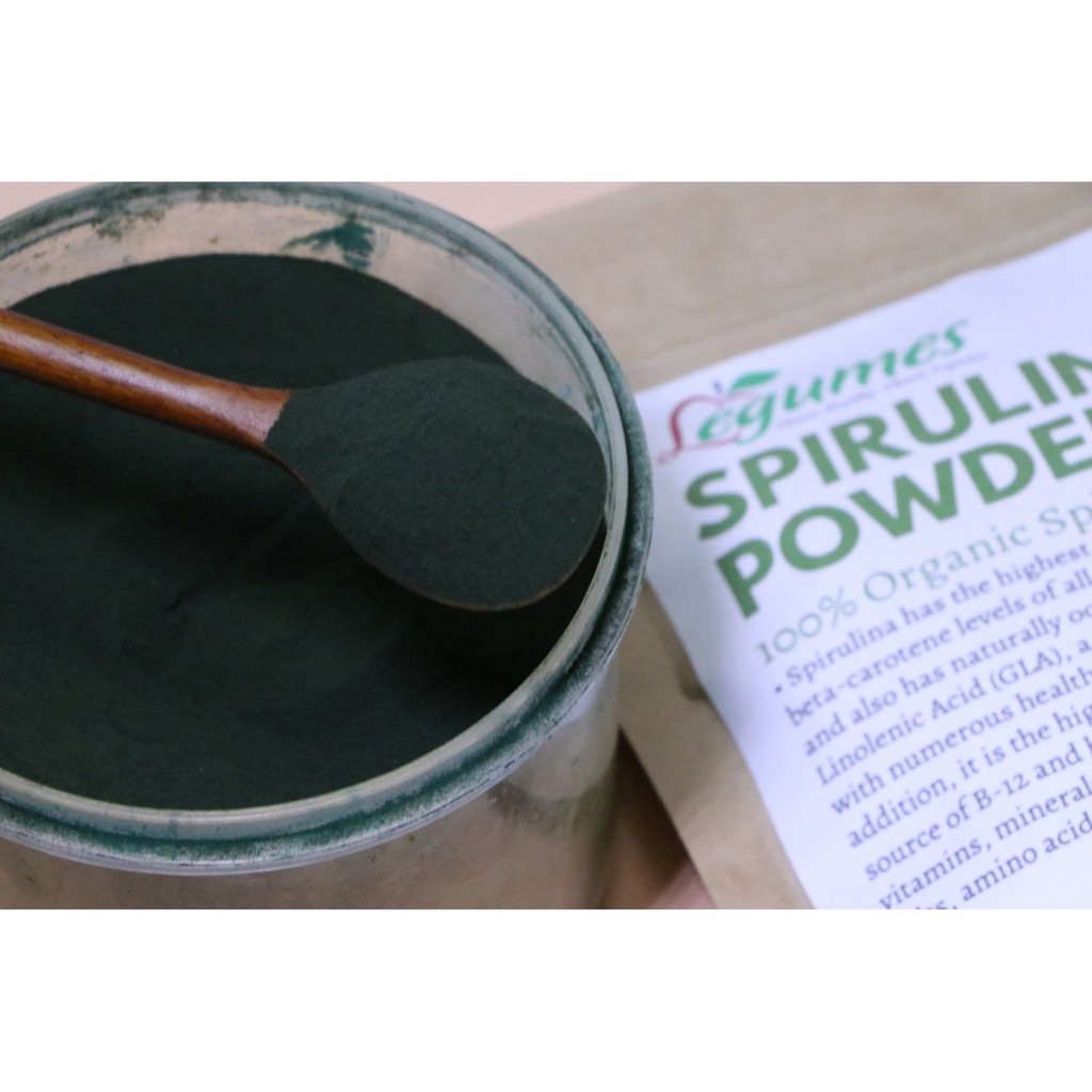 Bột Tảo Xoắn Spirulina hữu cơ Légumes 100g