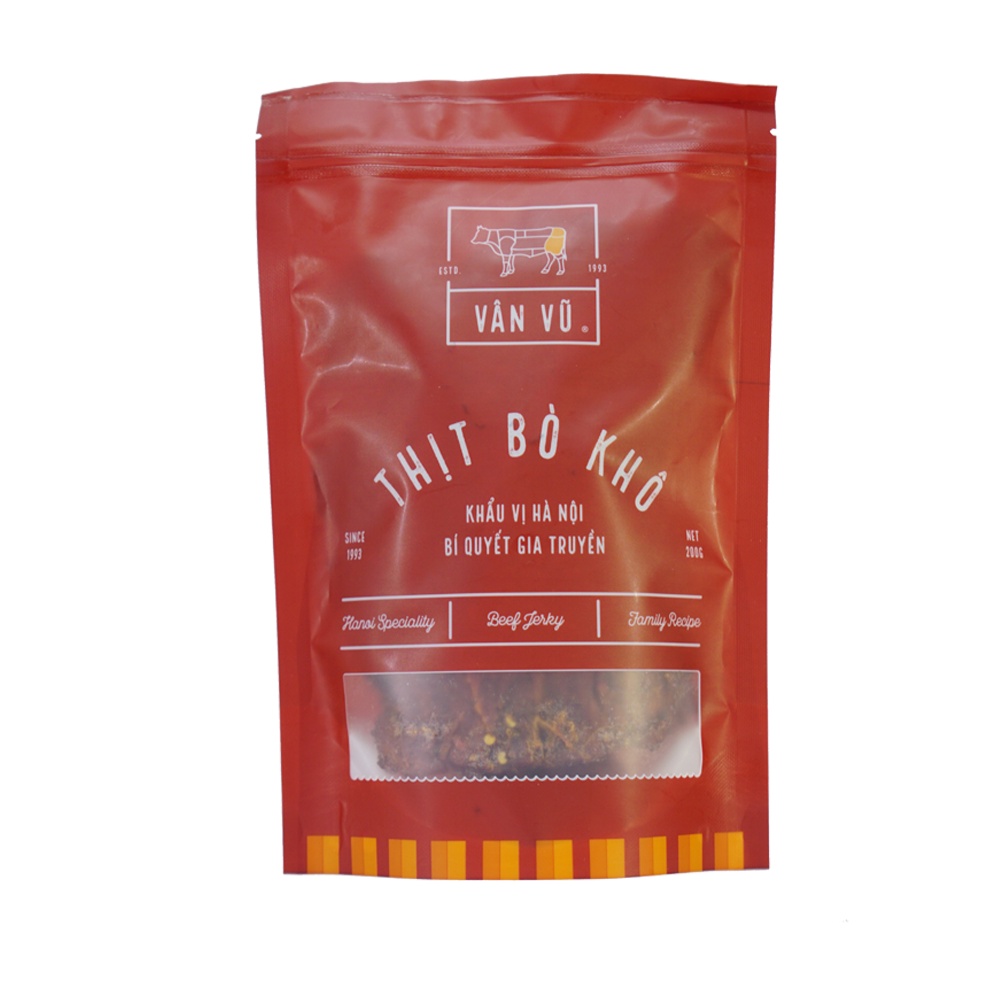 Bò khô Vân Vũ - Miếng 200gram