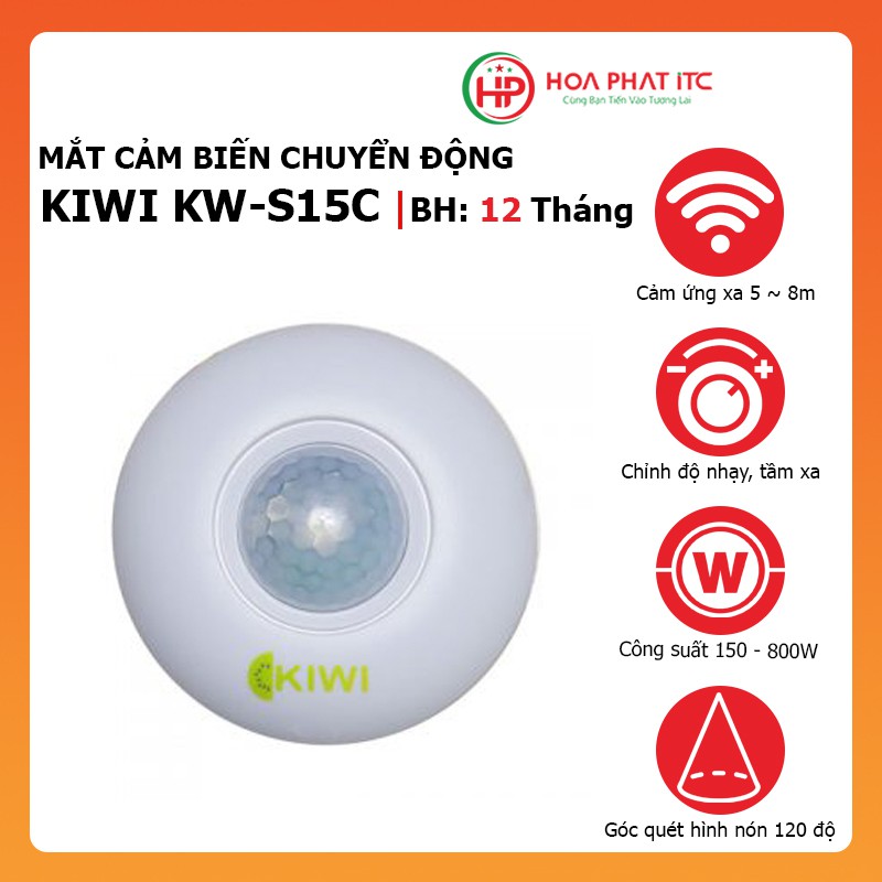 Mắt Cảm Biến Chuyển Động KIWI KW-S15C