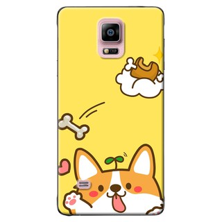 Ốp lưng Samsung Note 4, Note 5, Note 8, Note 9 Cún và xương