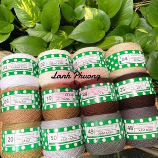 Sợi Thái SOFT TOUCH Mác Xanh Đan Móc Mùa Hè