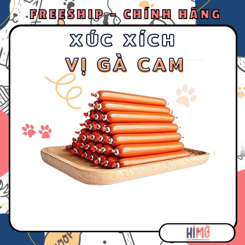 Xúc xích chó mèo hamster 5 vị thơm ngon bổ dưỡng