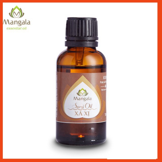 Tinh Dầu XÁ XỊ 30ml Thiên Nhiên  Mangala  - GIẢI PHÁP KHỬ MÙI, TẶNG VƯỢNG KHÍ CHO GIA CHỦ