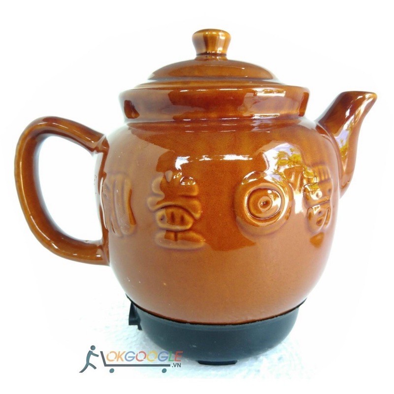 Siêu nấu thuốc, ấm sắc thuốc bắc bằng điện Mavico dung tích 3L gốm bát tràng Việt Nam