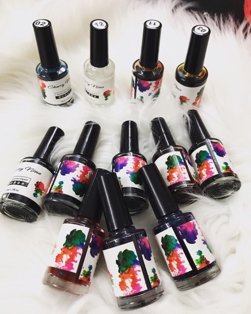 Set cồn loang vân đá cherry nine