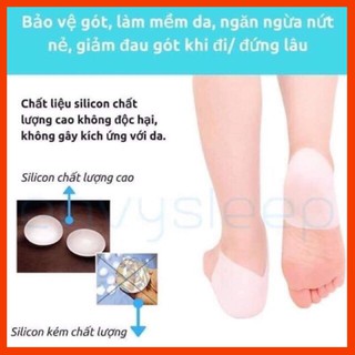 [Giá Buôn] MIẾNG LÓT BẢO VỆ GÓT CHÂN SILICON LOẠI MỚI