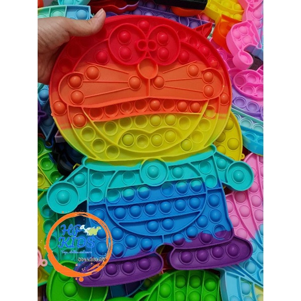 Pop it fidget toy size siêu to xả tress hơn 40 mẫu mã và kích cỡ hulk, minion, vịt, khủng long, nơ, among...