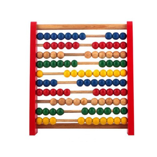bảng tính học đếm 100 montessori, Đồ chơi toán học bằng gỗ cho bé vui học, giáo cụ mầm non