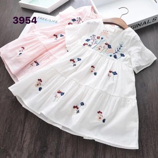 Váy thô hoa 3 tầng