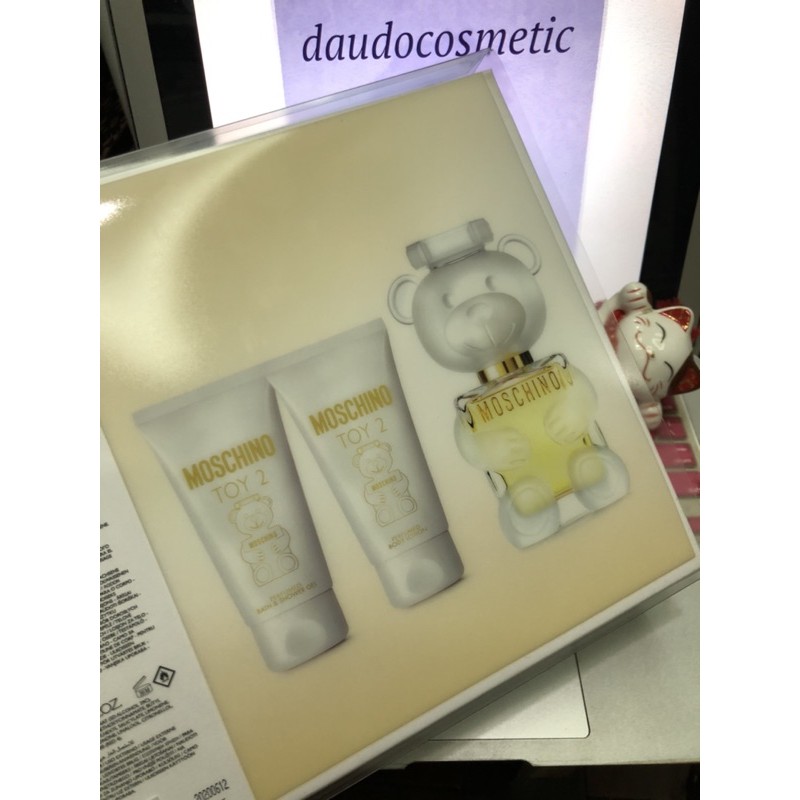 [ set fullsize ] Set Nước hoa Moschino Toy 2 EDP 50ml + lotion 50ml + Shower Gel 50ml | BigBuy360 - bigbuy360.vn