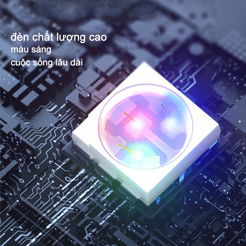 LM 【Chính Hãng】Cuộn dây led Đèn Led 5M 10M 15M 16triệu màu điều khiển bằng điện thoại,nháy theo nhạc,trang trí decor