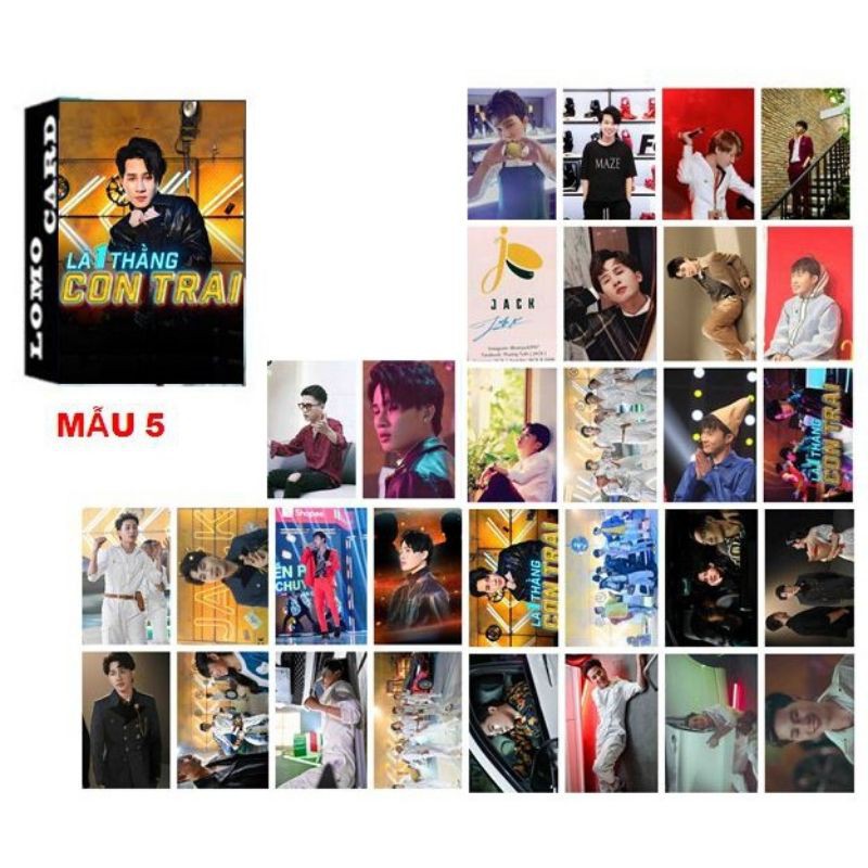 Lomo JACK J97 MV Lay La Lay mới nhất 1 hộp gồm 30 tấm | BigBuy360 - bigbuy360.vn