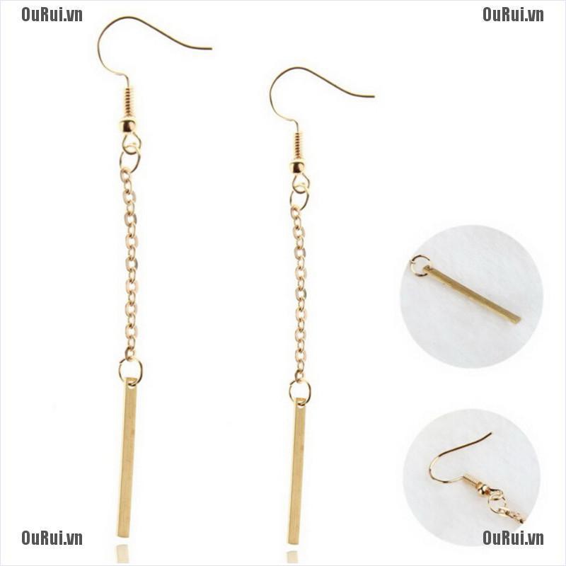 Khuyên Tai Dáng Dài Hợp Kim Thời Trang Cho Nữ