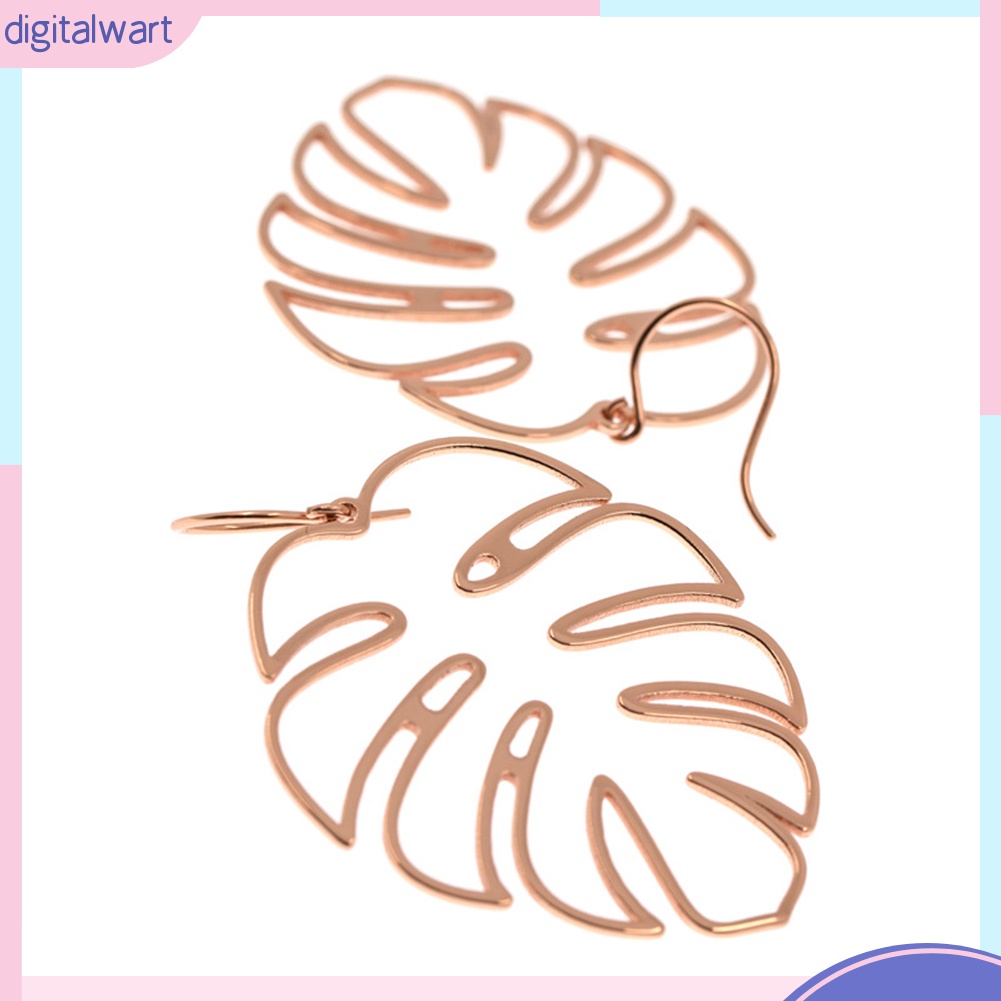 Khuyên Tai Hình Chiếc Lá Phong Cách Bohemian Thanh Lịch Dành Cho Nữ