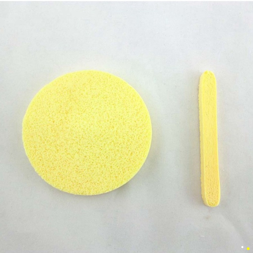 Bông Mút Rửa Mặt Nén ChiVey Nhật Bản Siêu Mịn [Bộ 12 Miếng] [ BÔNG MÚT NÉN 12CHIẾC ] | BigBuy360 - bigbuy360.vn