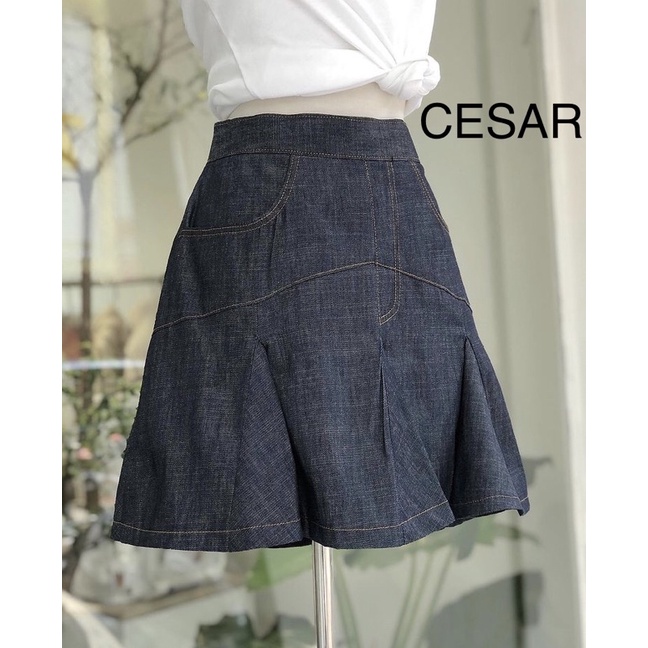 CHÂN VÁY CHỮ A JEAN SAMI