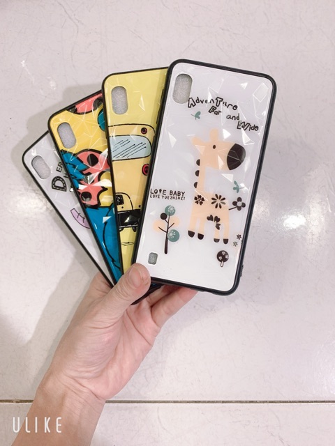 Ốp lưng sam sung A10 Vân đá kim cương 3D