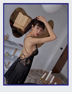 VÁY LỤA PHỐI REN CC2
