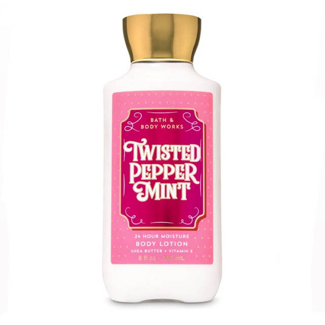 Dưỡng thể Twisted Pepper Mint [Bathandbodyworks]