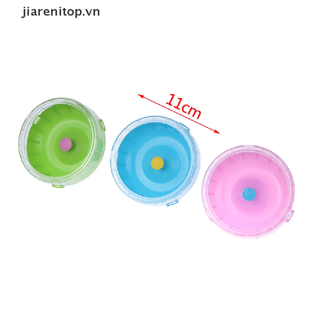 Đồ chơi bánh xe chạy bộ bằng nhựa dễ thương cho chuột hamster VN