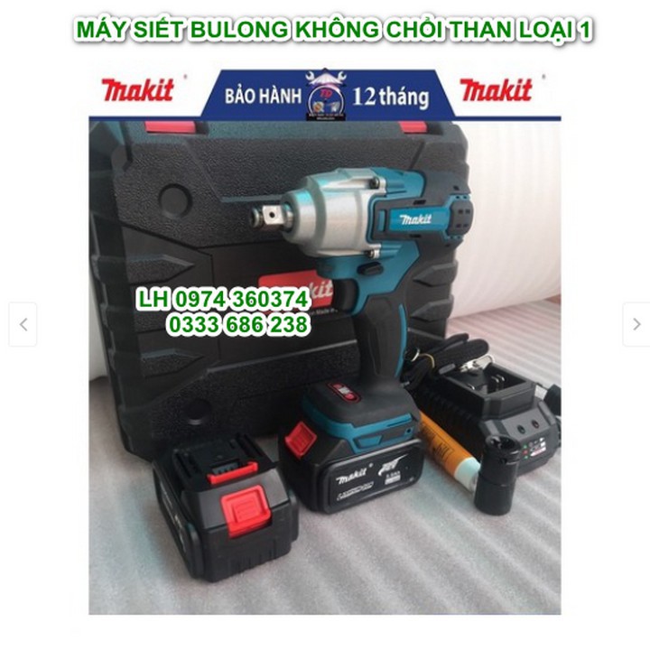 Máy Bắn Vít dùng pin 72V Không Chổi Than - LOẠI 2 PIN