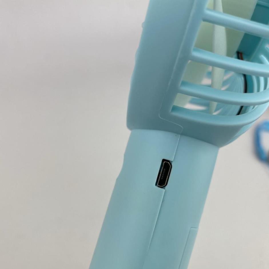 [Hàng Chính Hãng]_Quạt Cầm Tay Gutek Minifan 3 Tốc Độ Gió Với Pin Sạc Tích Điện , Tặng Kèm Dây Đeo Và Chân Để Bàn | BigBuy360 - bigbuy360.vn